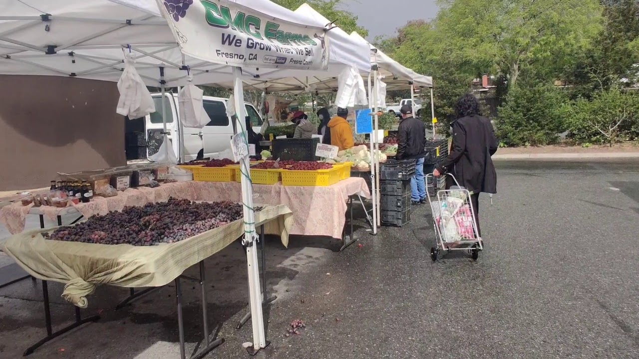 Vlog 3: Random Rainy Weekend in Farmers' Market 💦