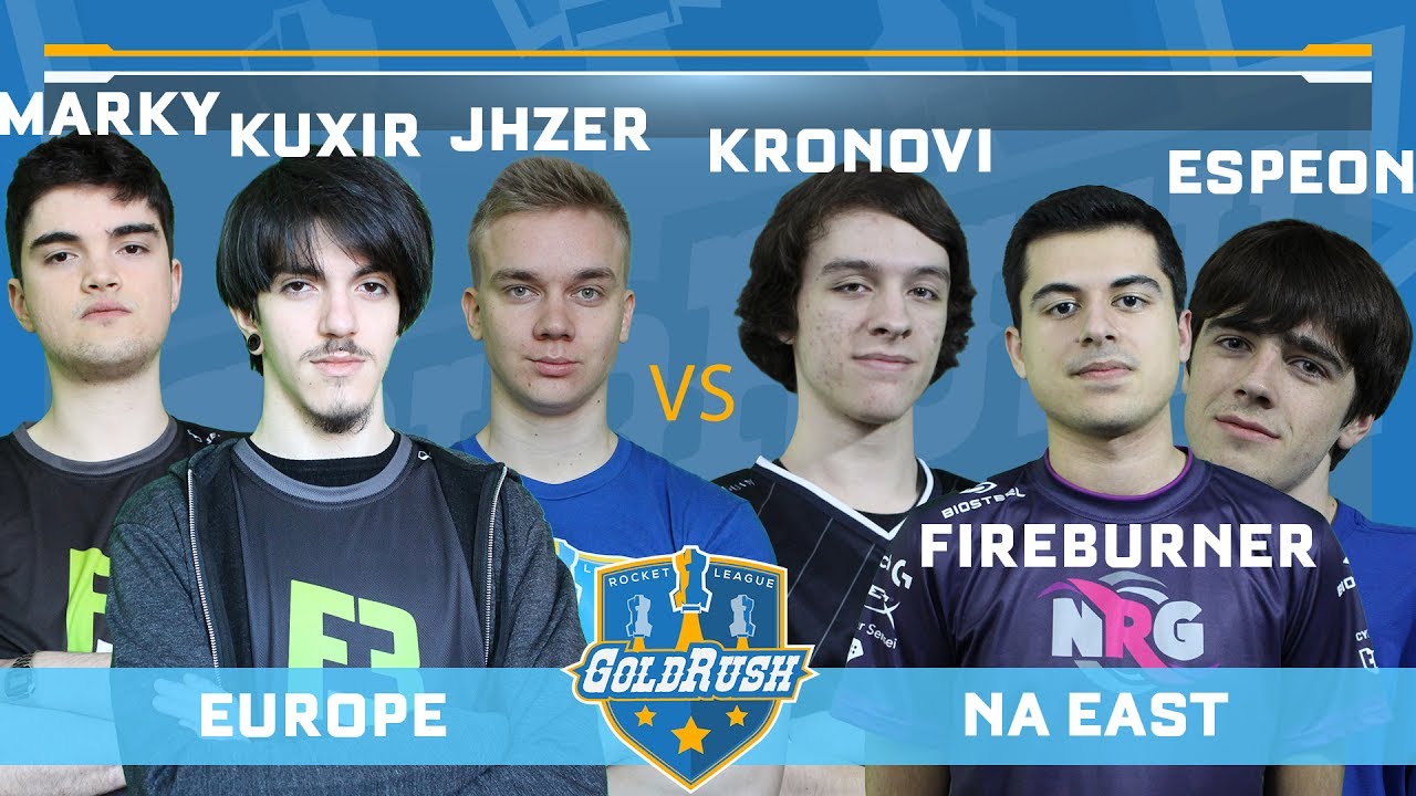 EU (Kuxir97 - Markydooda - JHZER) vs NA EAST (Kronovi - Fireburner - Espeon) at Gold Rush LAN
