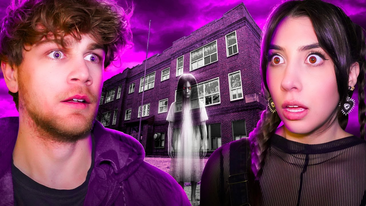 Psychic Spends The Night In Sam and Colby's Demonic School