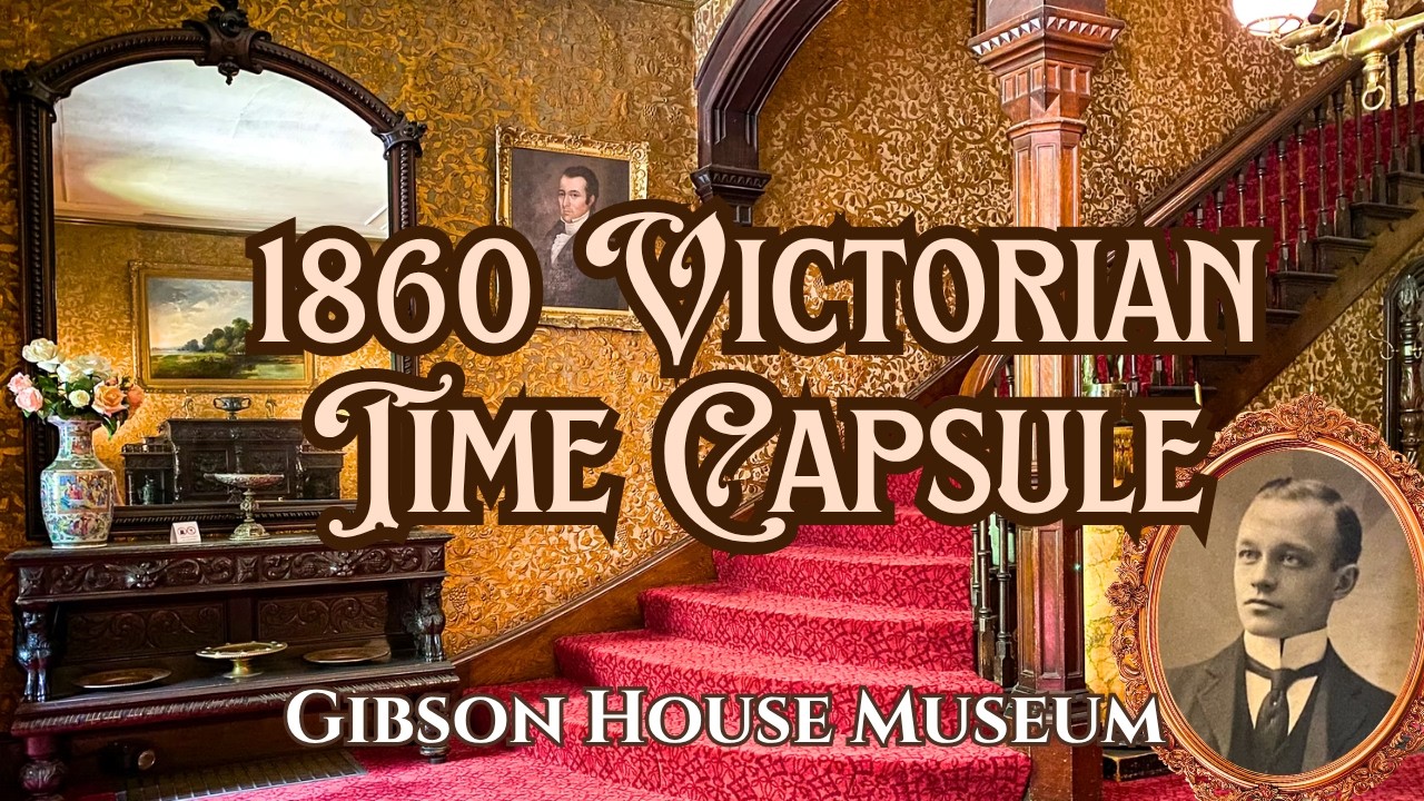 ЭКСКУРСИЯ ПО ВИКТОРИАНСКОМУ ДОМУ | Музей Gibson House | Дом-капсула времени 1860 года | Бостон, М...