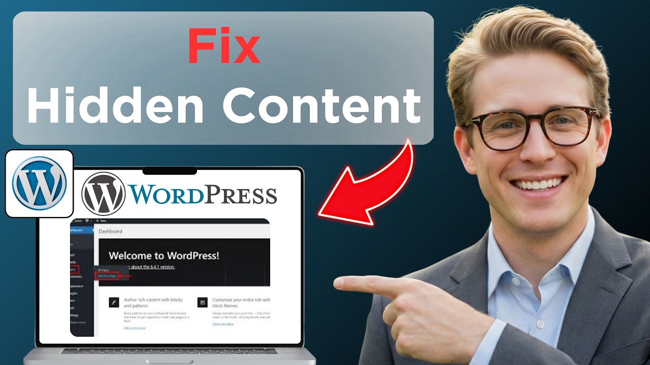 Как исправить проблему с отображением содержимого страницы WordPress (ПРОСТО!)