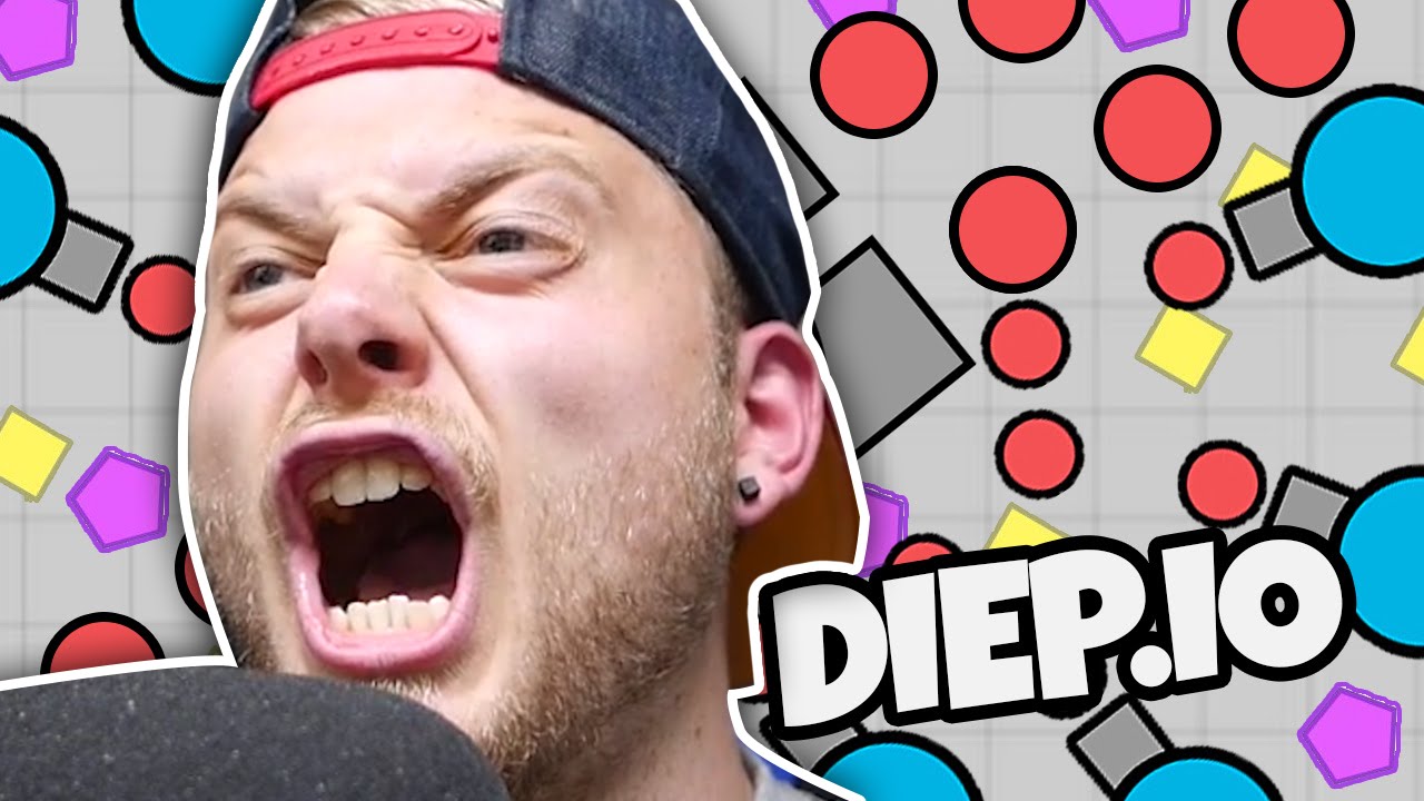 SquiddyPlays - DIEP.IO - LAGGY RAGENESS!