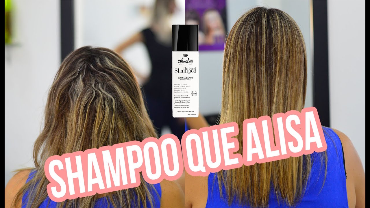 Shampoo que Alisa: Fuciona? Como usar? (The First)