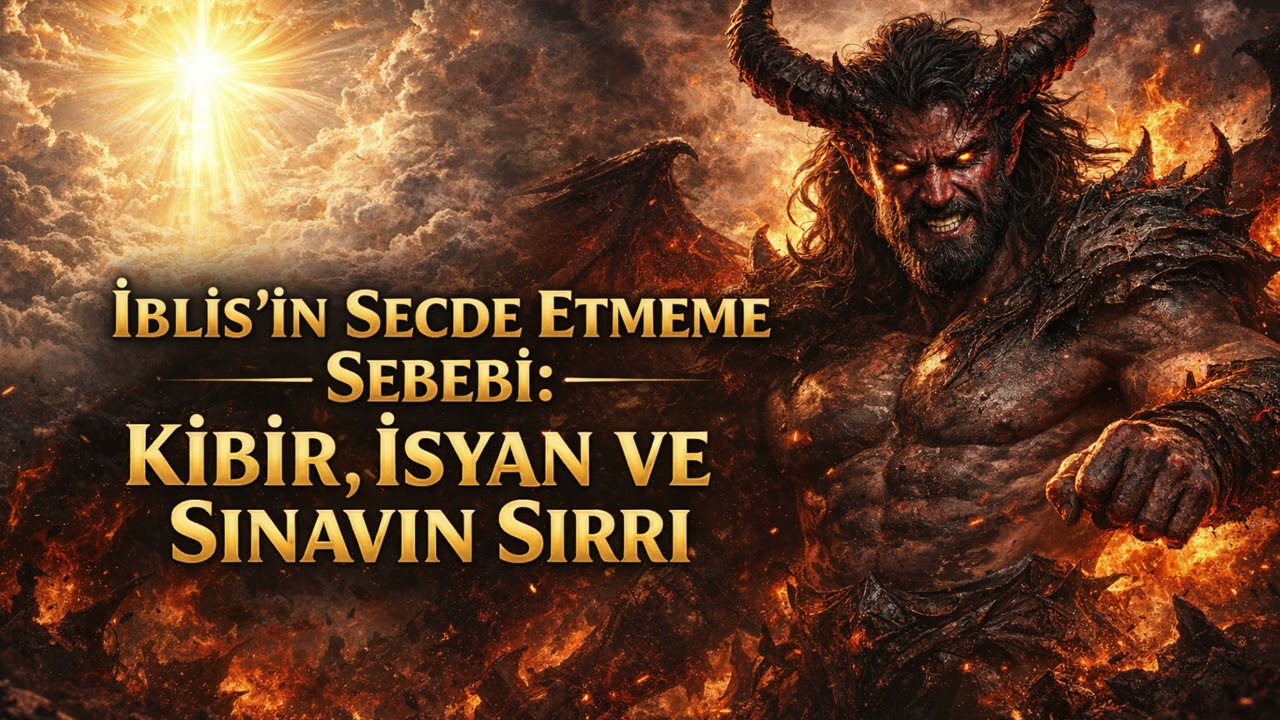 İblis’in Secde Etmeme Sebebi: Kibir, İsyan ve Sınavın Sırrı