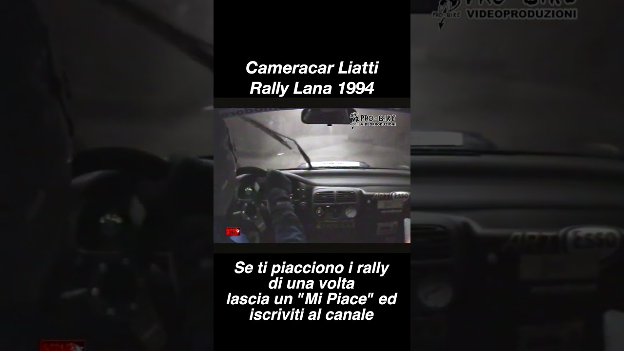 Piero Liatti - Subaru Impreza Gr A - Rally Lana 1994