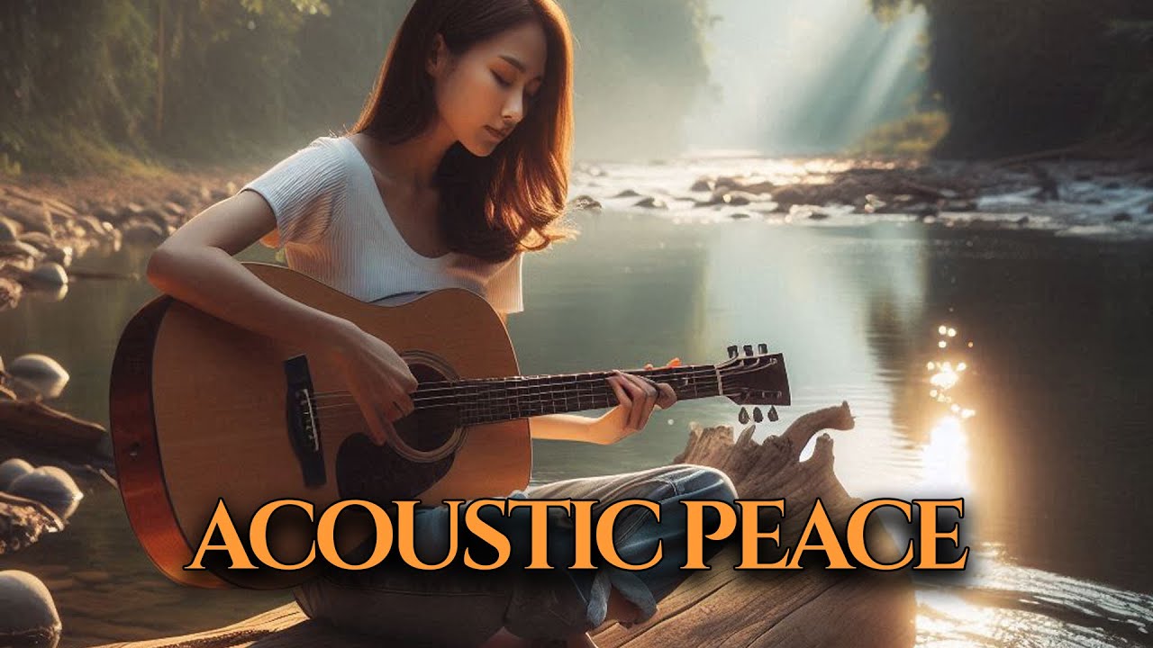 Cozy Winter in Kyoto • Falling Snow & Relaxing Acoustic Guitar • Deep Sleep Music