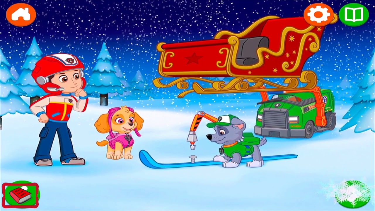 Paw Patrol|The Pups Save Christmas|Books for Kids|Audio