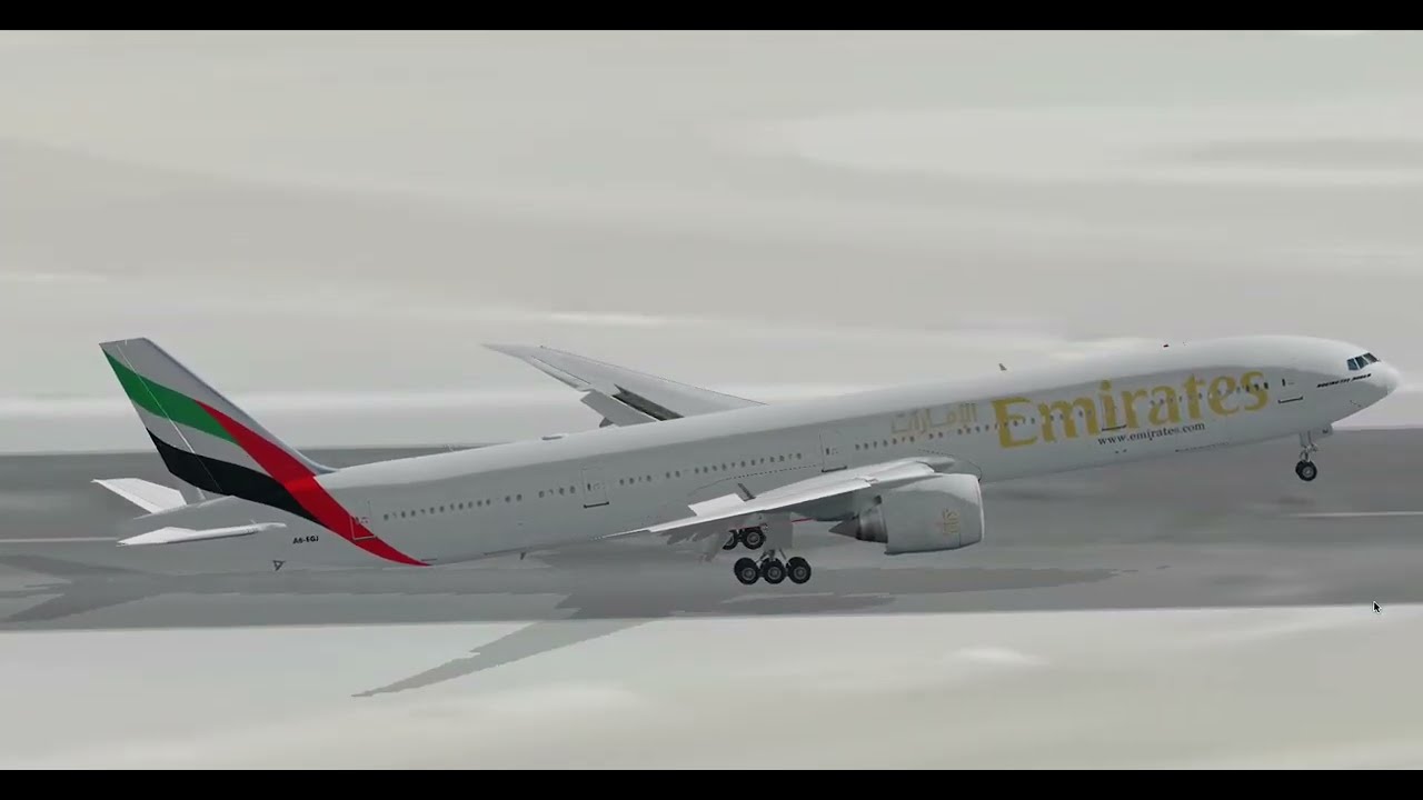 Emirates flight 521 geofs recreation