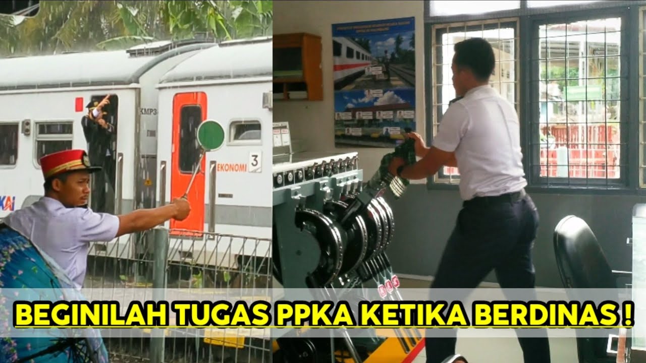 BEGINILAH TUGAS PPKA KETIKA MELAYANI KERETA API ! | Keren Banget Ternyata 😮