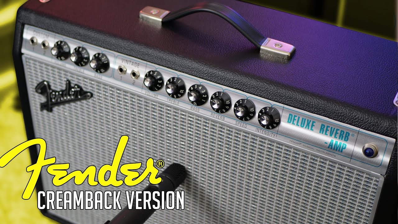 Fender FSR '68 Deluxe Reverb с динамиком Neo Creamback