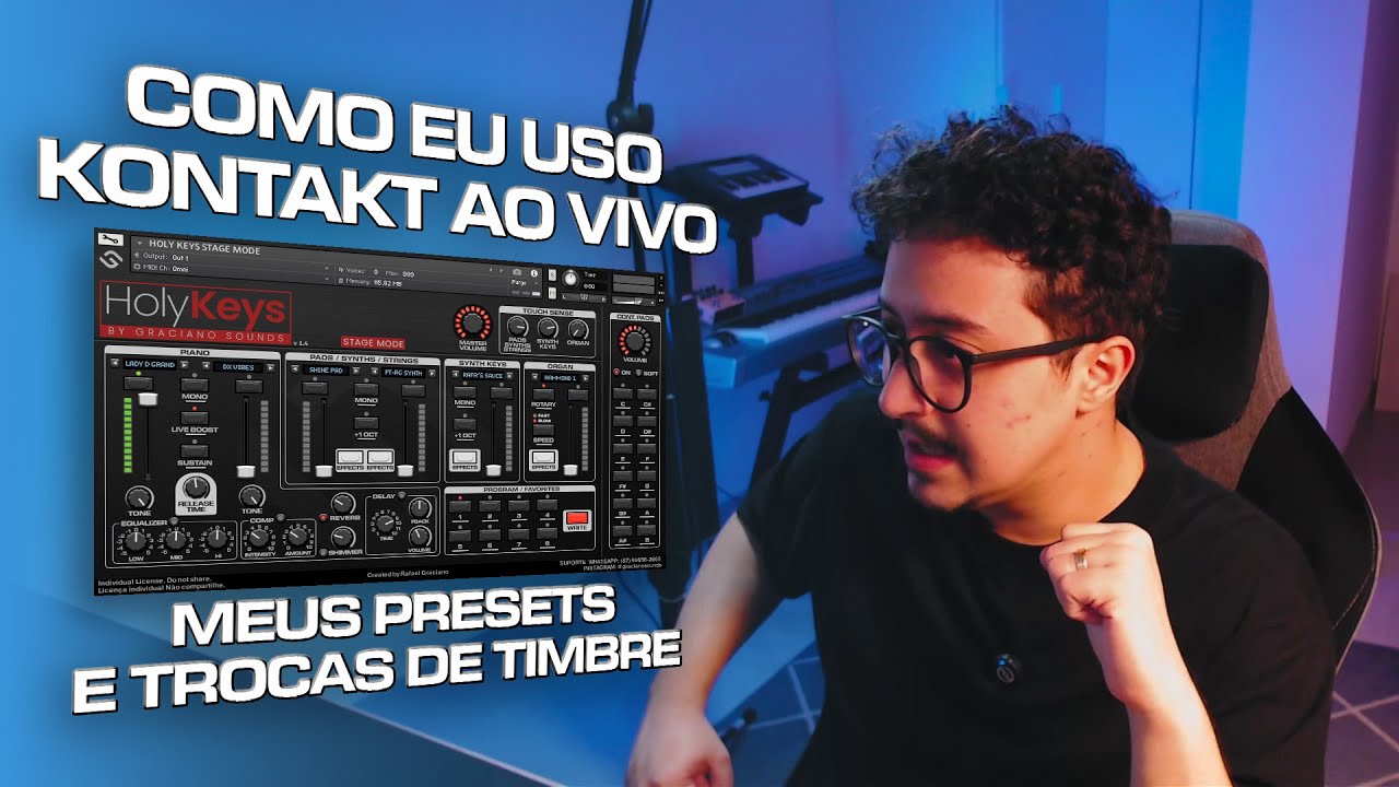 MEUS PRESETS/CENAS PARA TOCAR NA IGREJA USANDO O KONTAKT