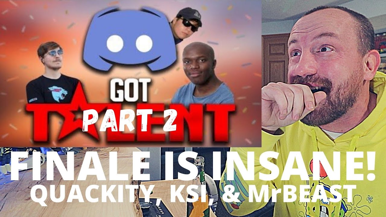 KSI GOT ANGRY! Quackity DISCORD'S GOT TALENT FINALE (ft. KSI & MrBeast) REACTION! (25k Sub Special!)