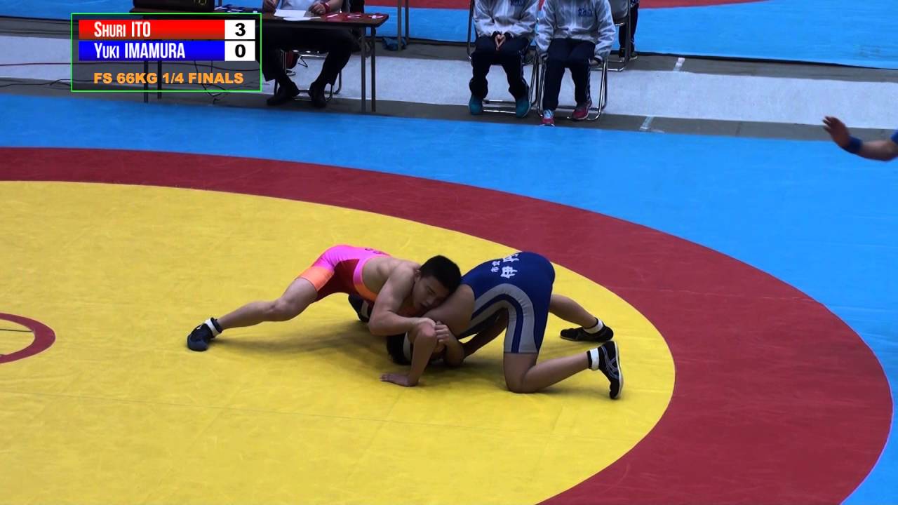 【全国高校選抜】66kg級 準々決勝：伊藤朱里 vs. 今村有希