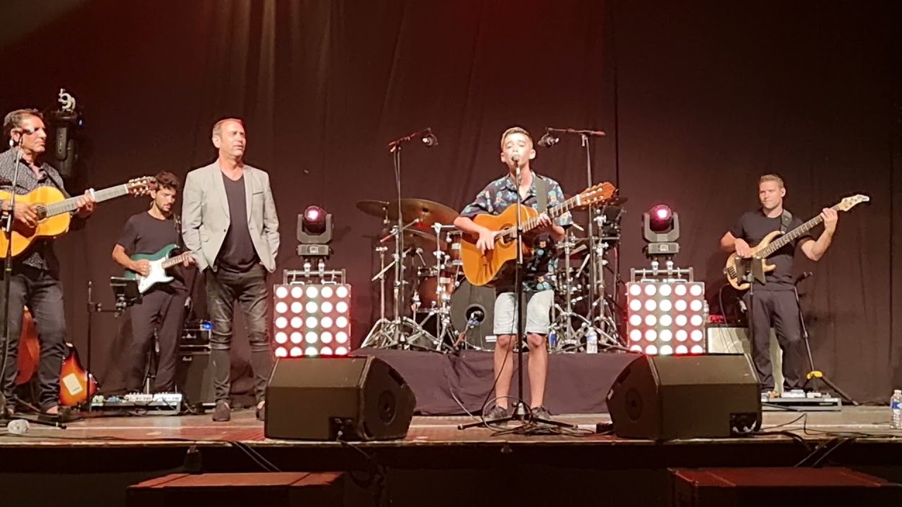 ÇA PLEURE AUSSI UN HOMME SÉBASTIEN EL CHATO TONY CAVUOTO EN CONCERT