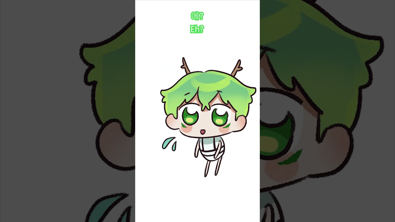 첫말을 이어봐! #こめ村あさって #縦読み問題(手描き)