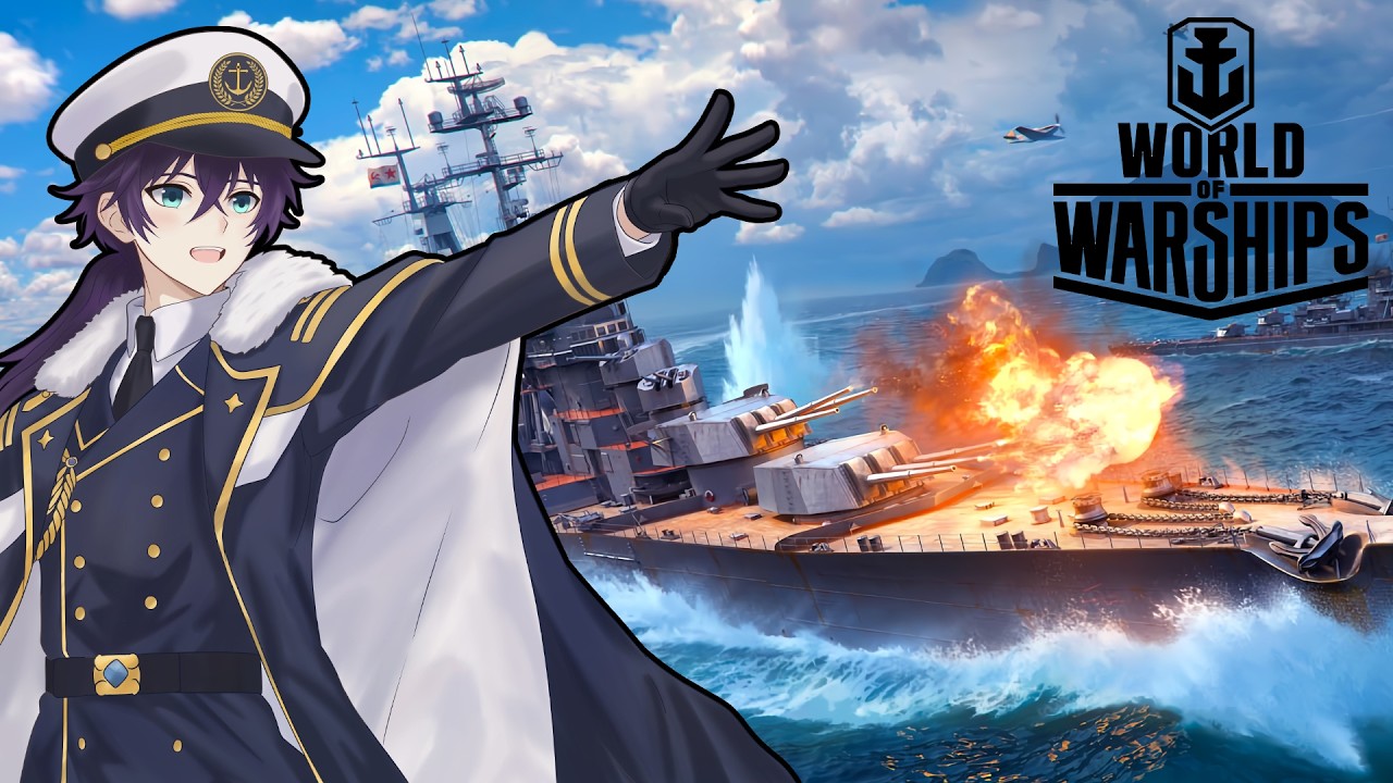 【WORLD OF WARSHIPS】SS BUDIONO SIREGAR BERLAYAR | ID/EN VTUBER