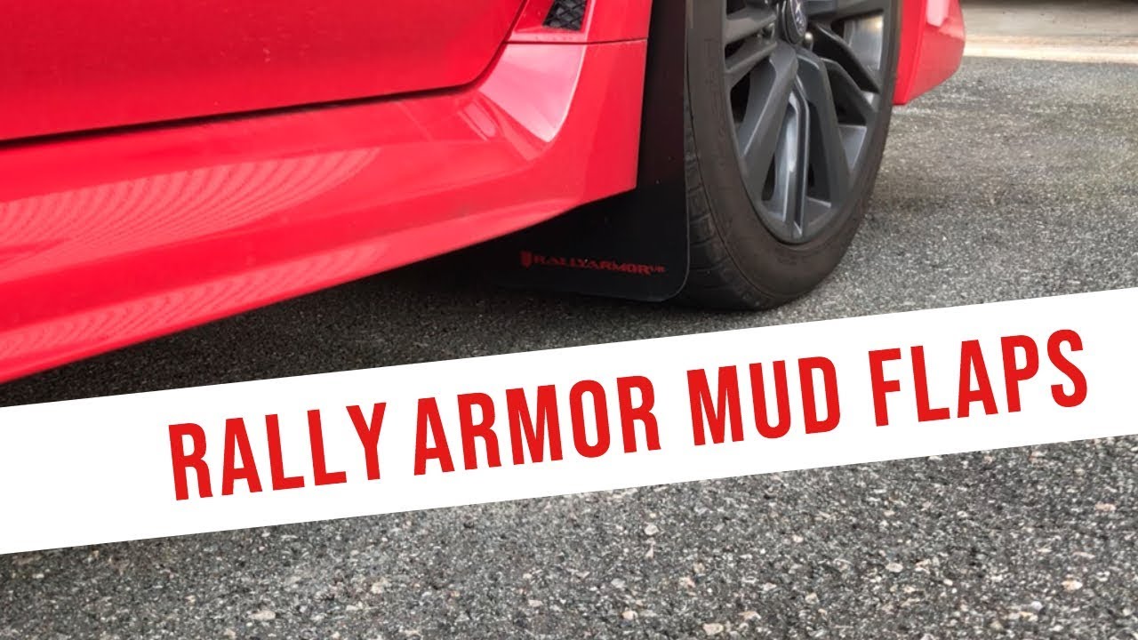 2015-2019 SUBARU WRX/STI- Rally Armor Mud Flaps Installation!
