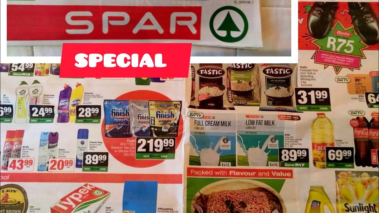 BIG SAVINGS AT SPAR THIS WEEK