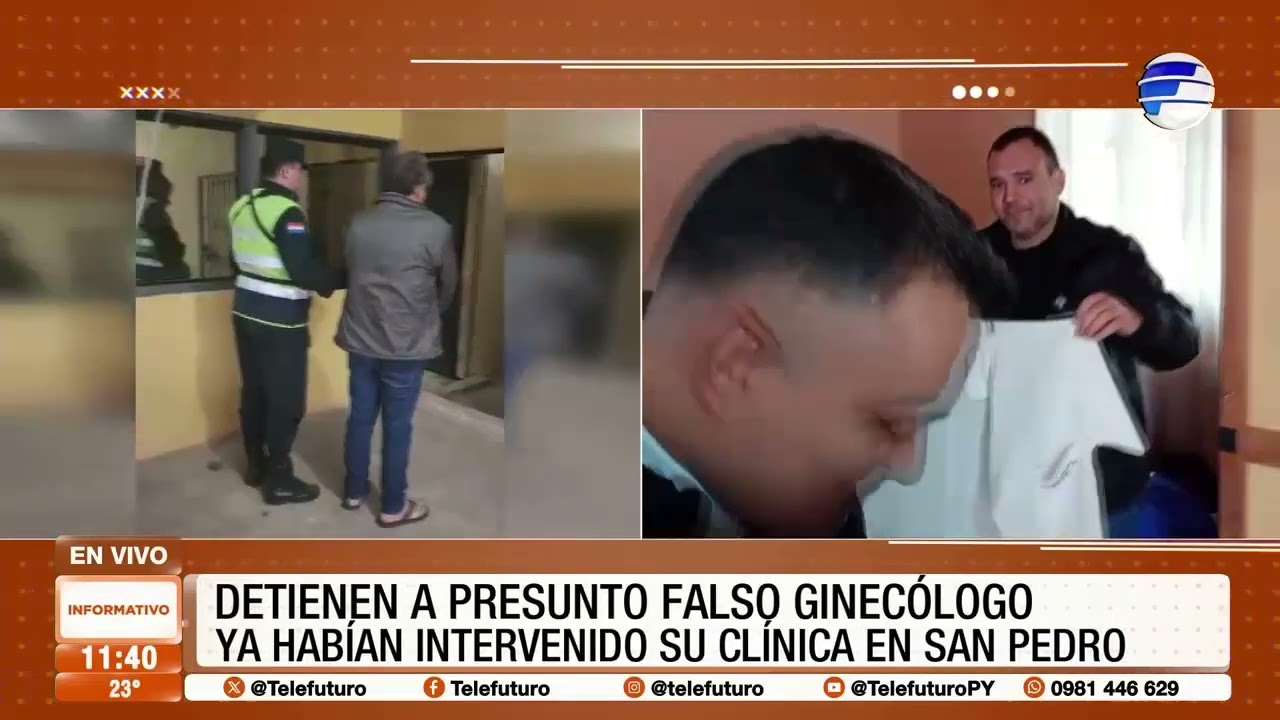 Detuvieron a un presunto  ginecólogo