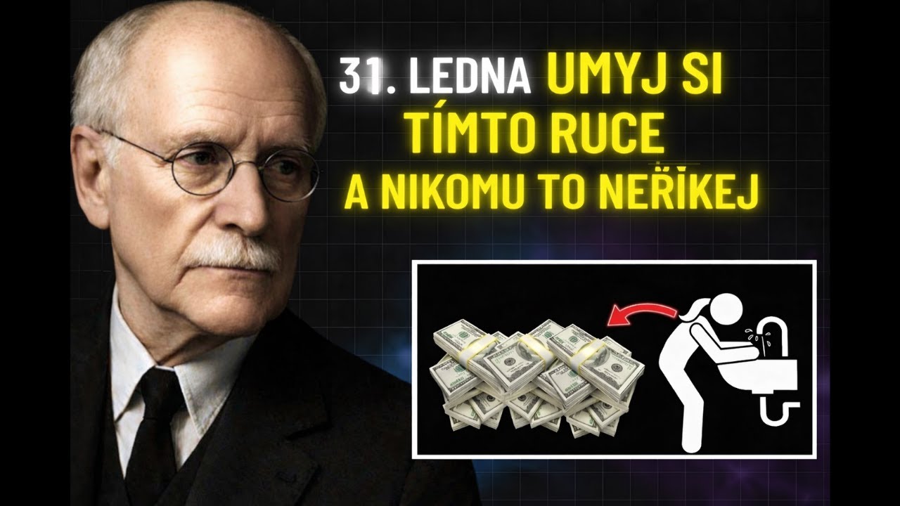 Umyjte si 31. ledna ruce TÍMTO a vyberte si HODNĚ peněz | Carl Jung