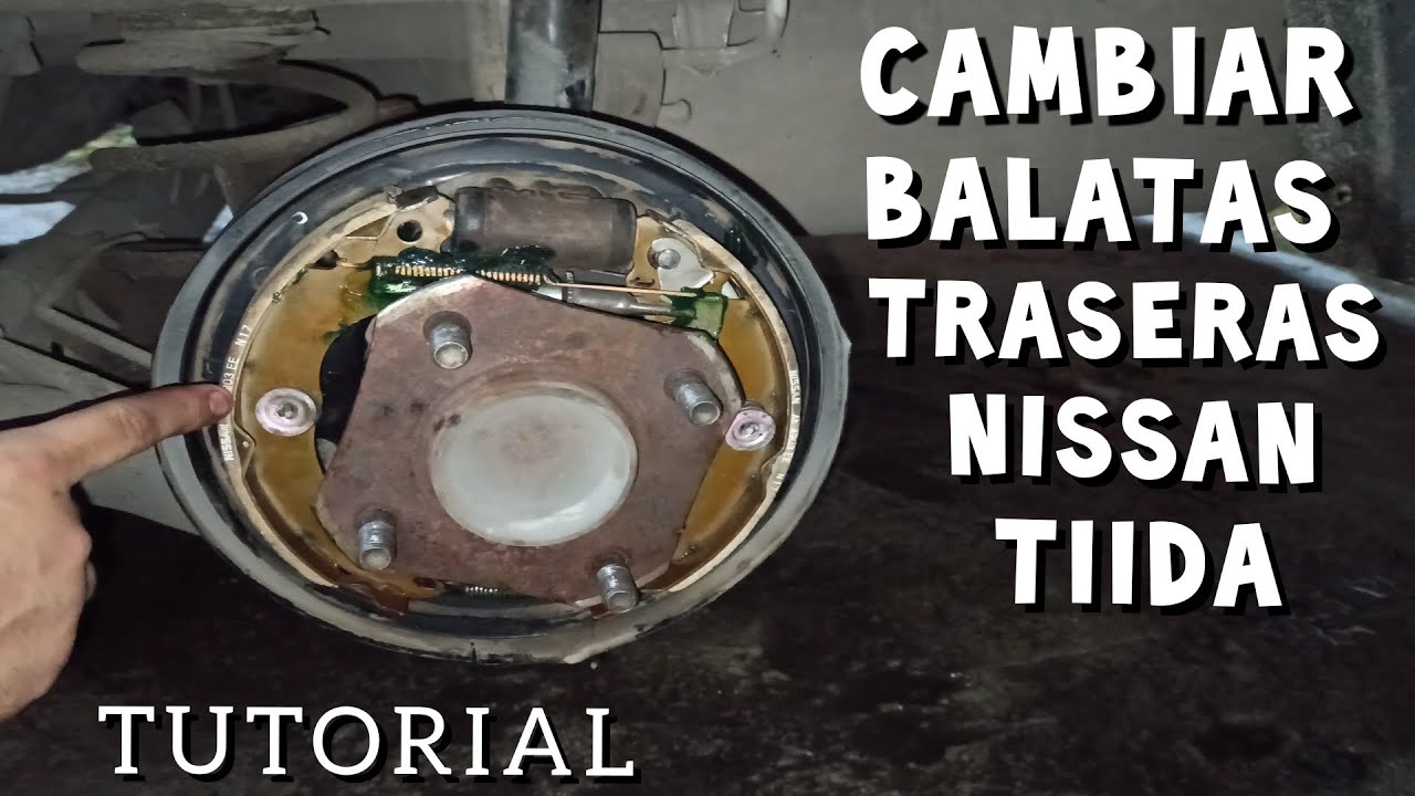 Cómo cambiar BALATAS TRASERAS del Nissan Tiida