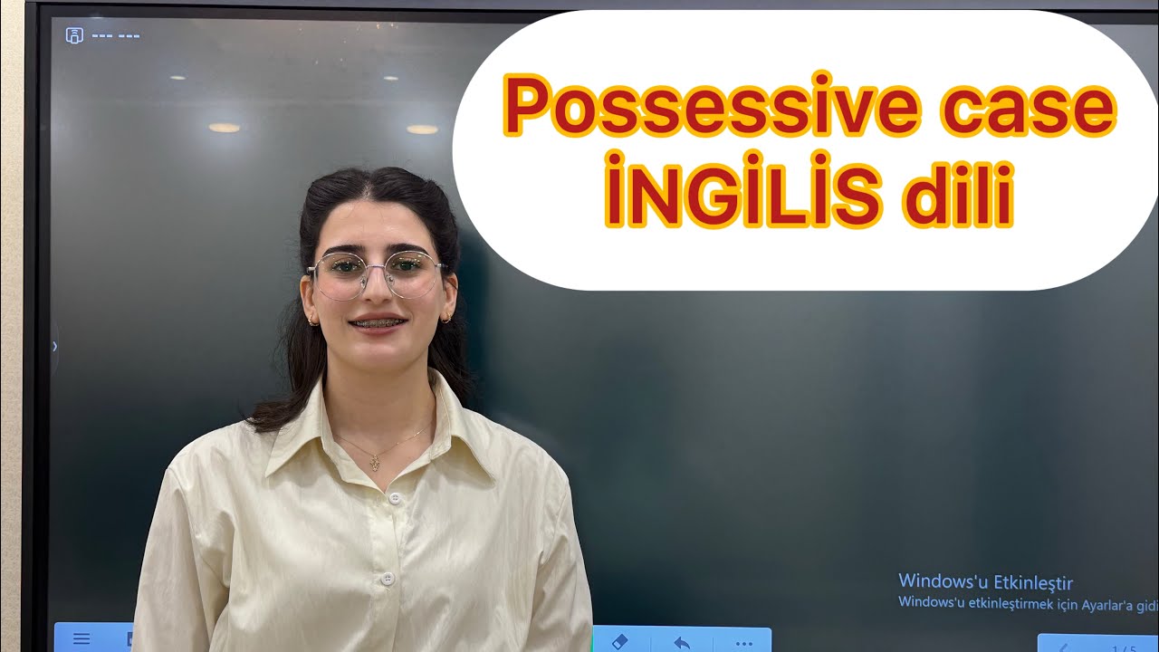 Possessive Case | İngilis dili | Tamara Qarayeva