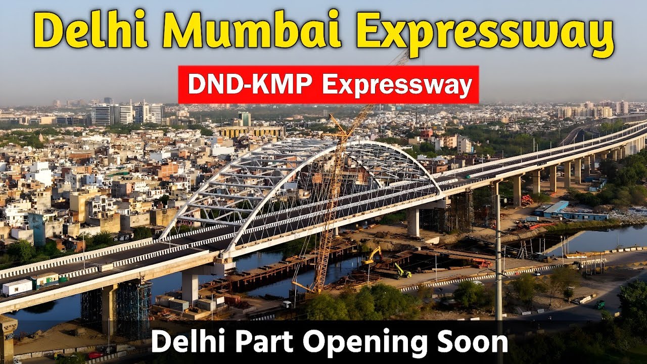 DND-KMP Spur | Delhi Mumbai Expressway Update | Delhi to Faridabad in 20 minutes