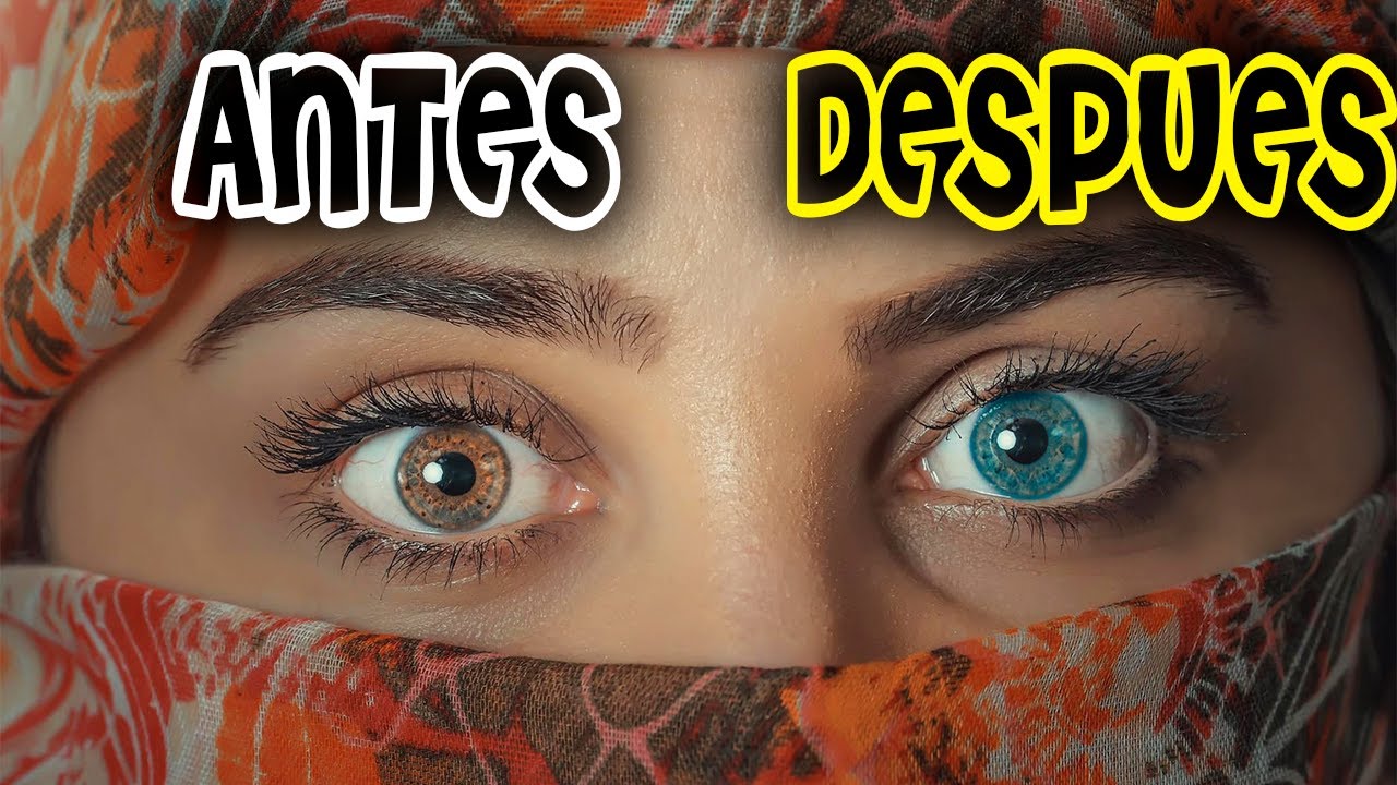 cómo CAMBIAR el COLOR de los OJOS con Photoshop