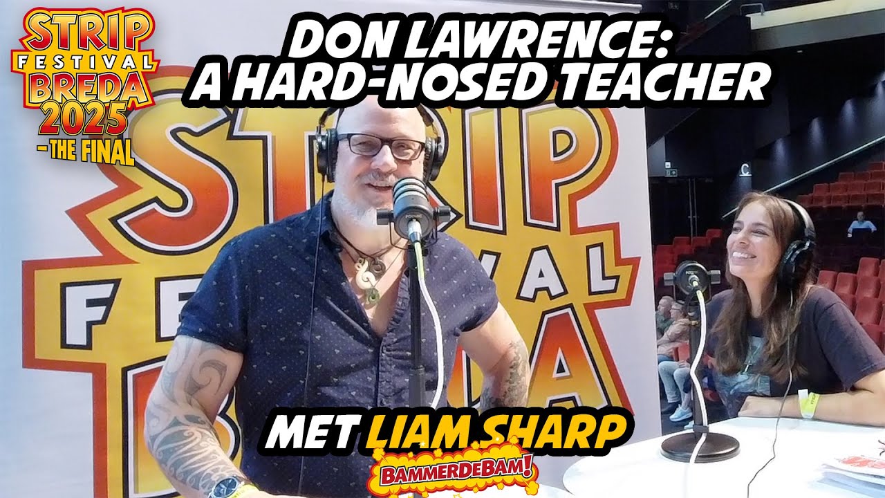 Liam Sharp over Don Lawrence, Storm en zijn doorbraak bij Marvel & DC