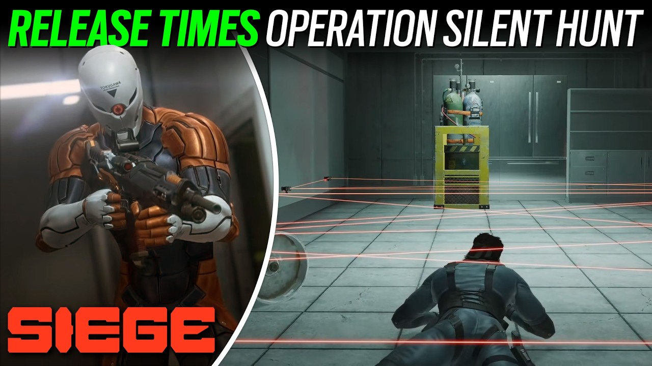 Время выхода в эфир Operation Silent Hunt - 6News - Rainbow Six Siege