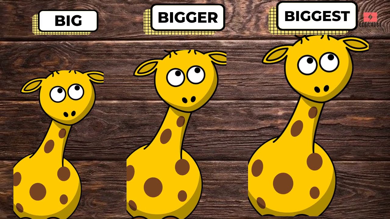 Big Bigger Biggest Concept for kids | big bigger concept | big bigger biggest for kindergarten