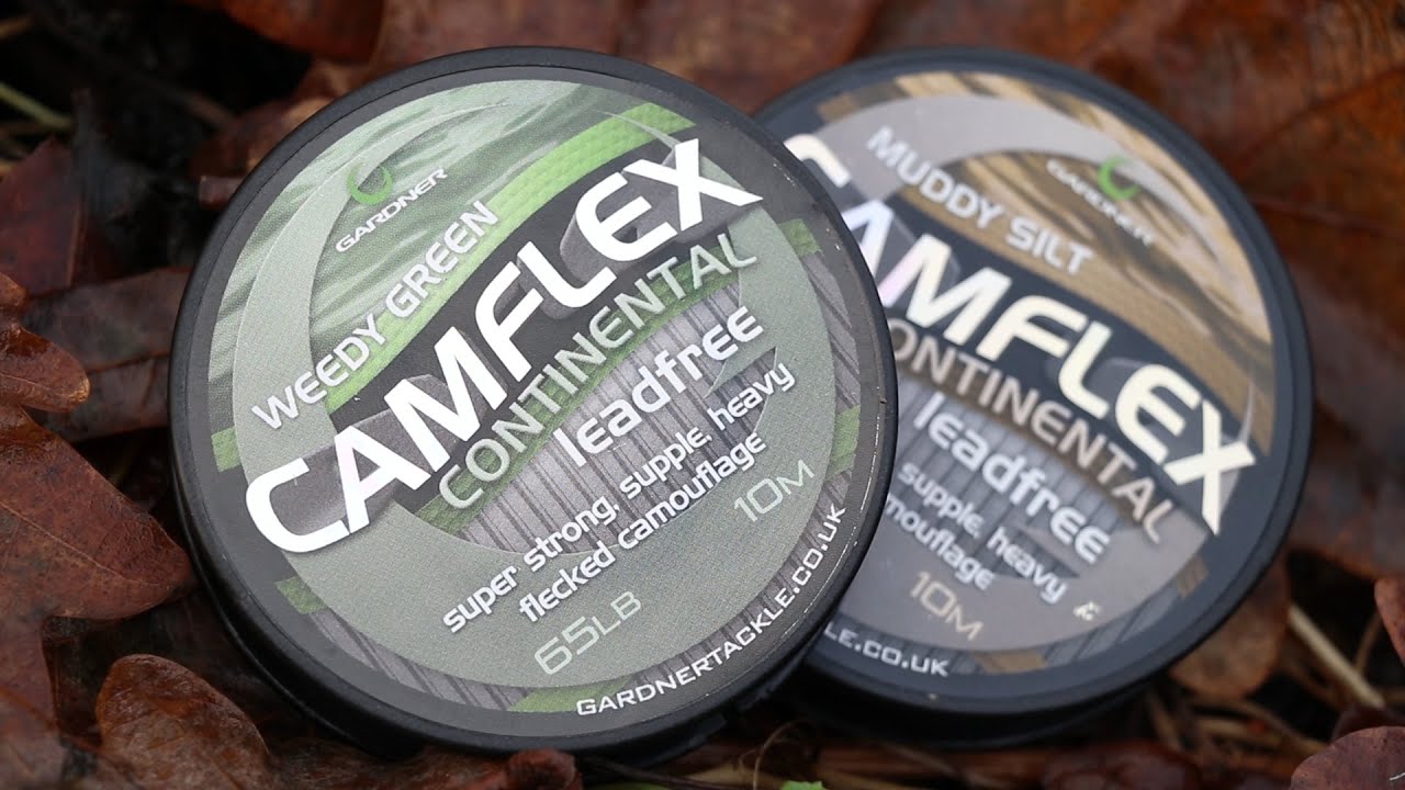 Carp Fishing Camflex Continental Leadfree Leader