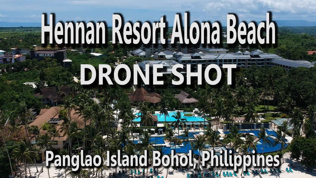 Drone Aerial Shot | Hennan Resort Alona Beach Bohol, Philippines | Cinematic