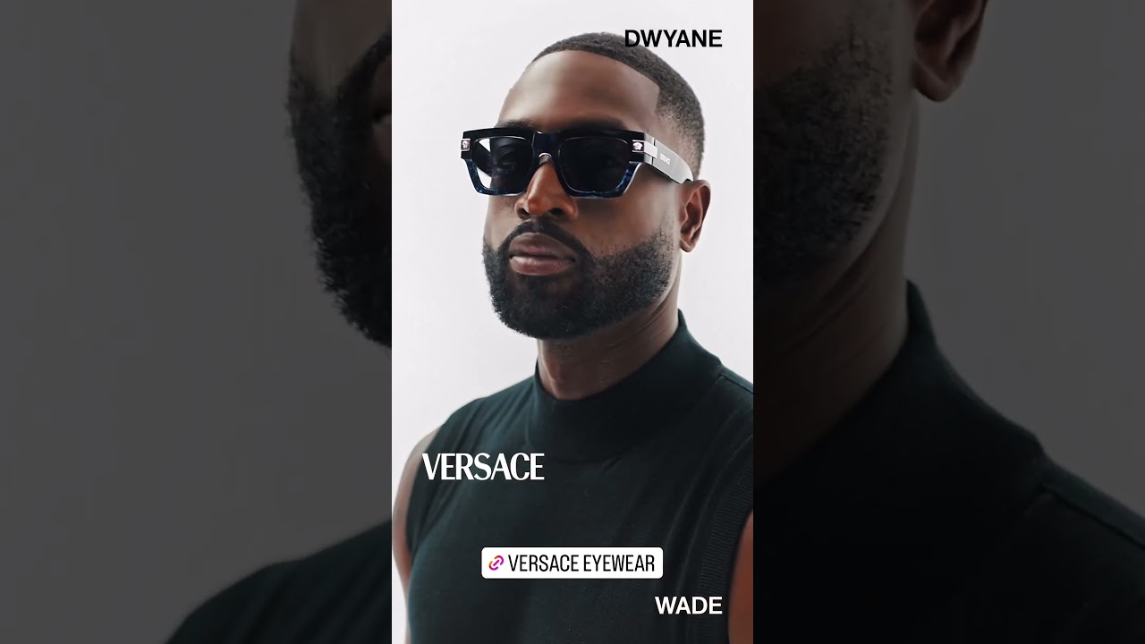 Versace Eyewear by Dwyane Wade #eyewear #versace