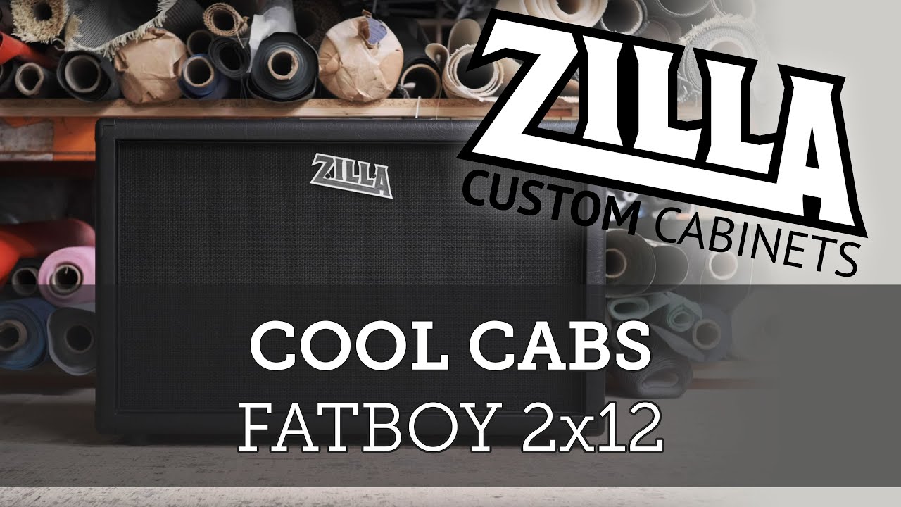 Zilla Cool Cabs. Fatboy 2x12, Black Taurus, H Cream