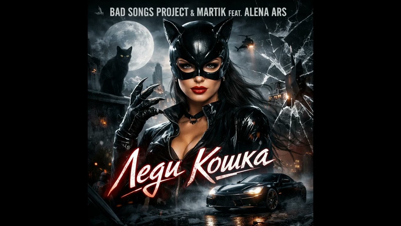 Bad Songs Project & MARTIK feat  ALENA ARS -  Леди кошка