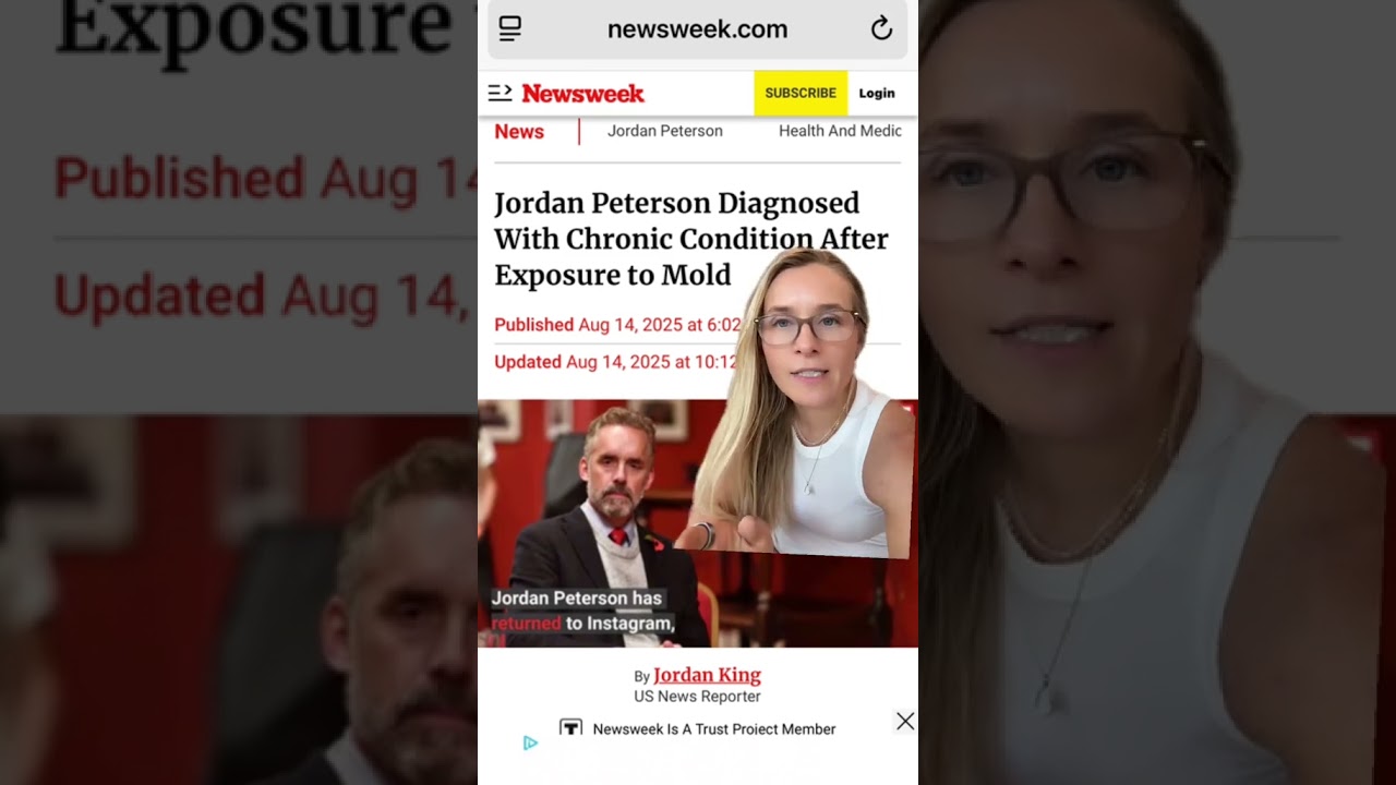 Jordan Peterson diagnosed with mold toxicity and CIRS.