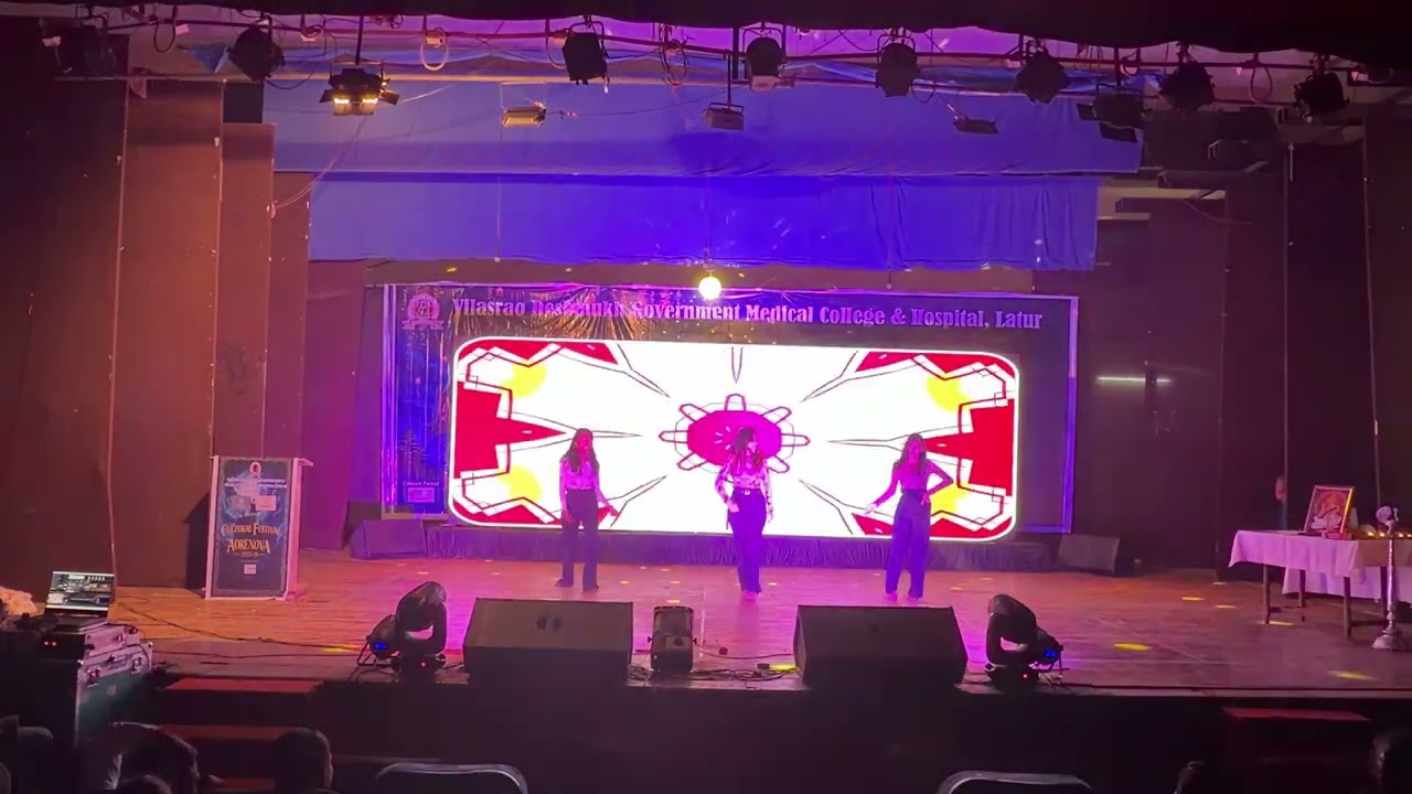 choli ke peeche kya hai dance performance | Adrenova 25 vdgmc latur fest |medical College dance