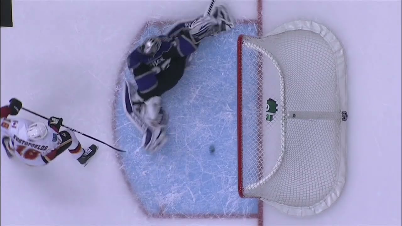 Jonathan Quick Slides Over and Extends For Pad Save (3/20/2011)