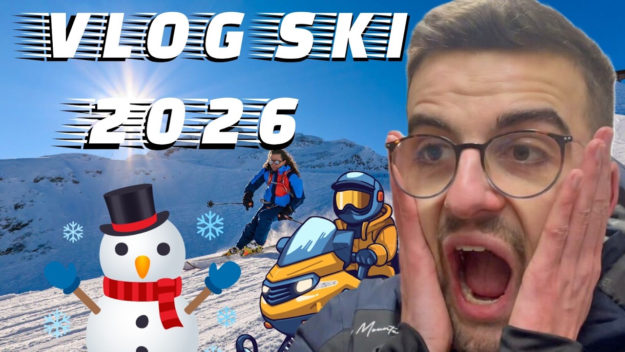 Vlog SKI 2K26 ! ☃️⛷️
