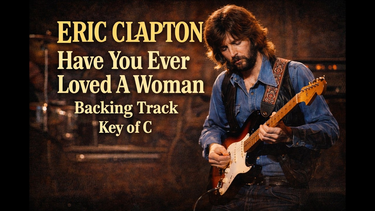 Have You Ever Loved A Woman Backing Track | Clapton Style Slow Blues