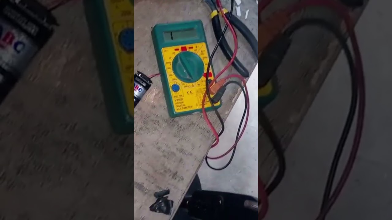 kipas angin nomor speed diukur dengan avometer nilainya harus beda 