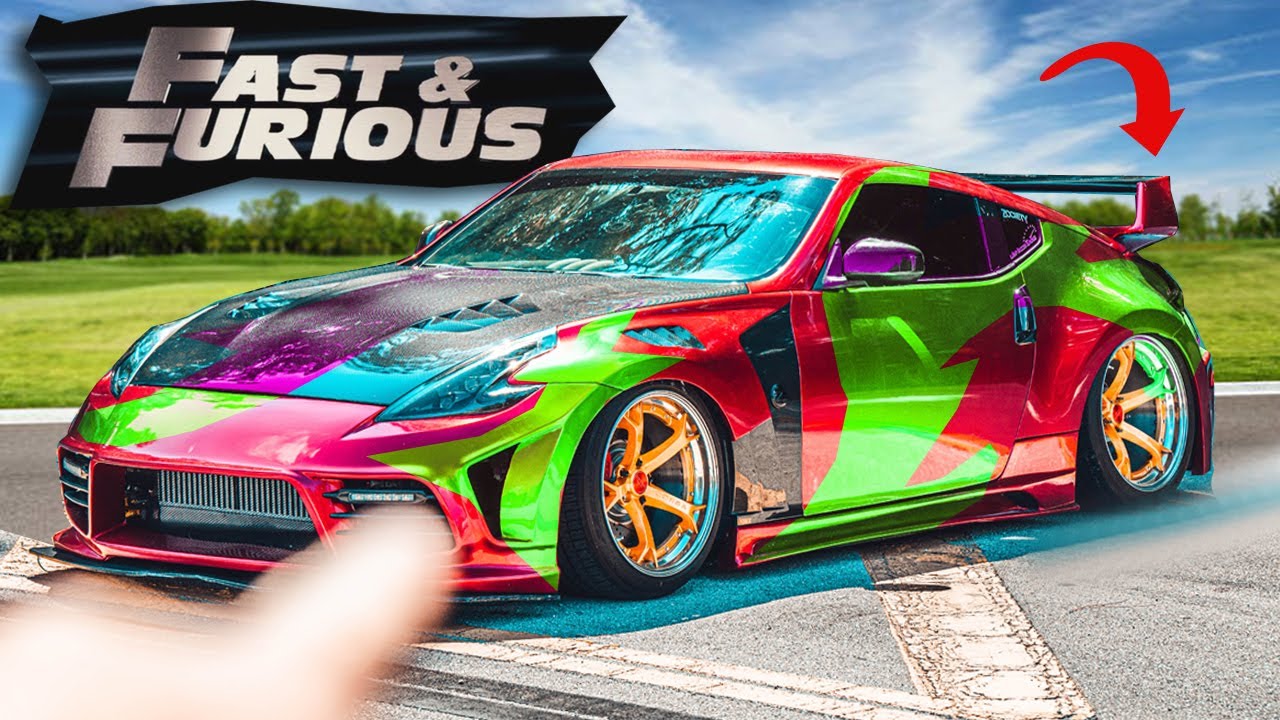 Building a Fast and Furious Nissan 370z in 24 HOURS!! (Transformation)