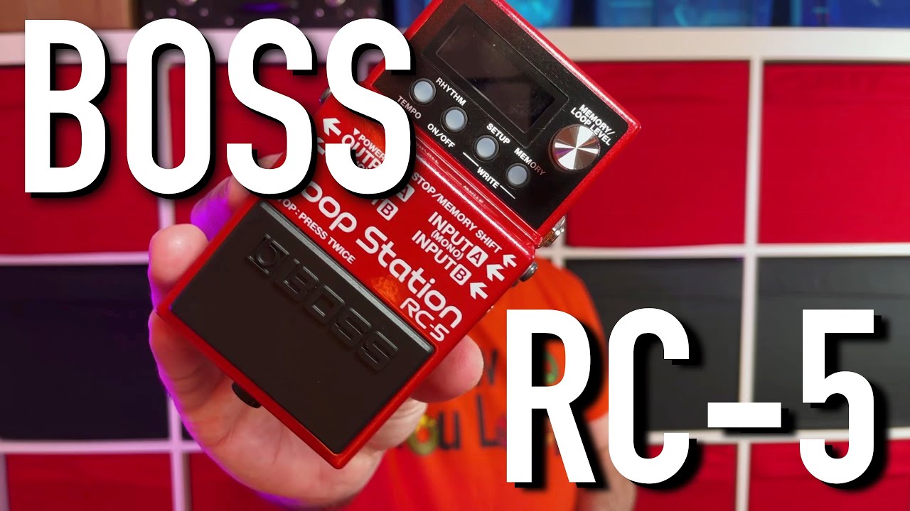 Boss RC-5 Loop Station Pedal Review & Overview