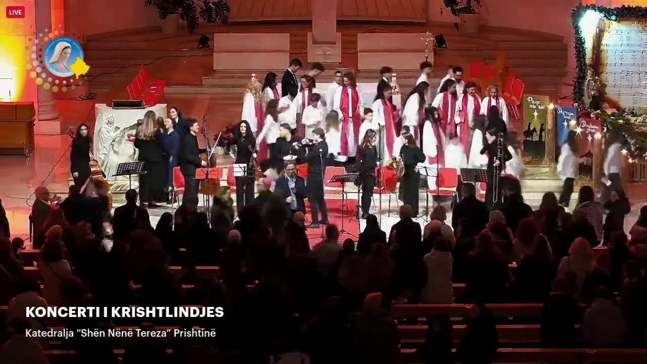 KONCERTI I KRISHTLINDJES - 22 dhjetor 2025 Katedralja ”Shën Nënë Tereza” Prishtinë