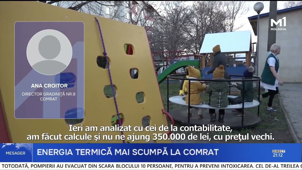Energia termică livrată consumatorilor din Comrat se scumpește cu 16 la sută