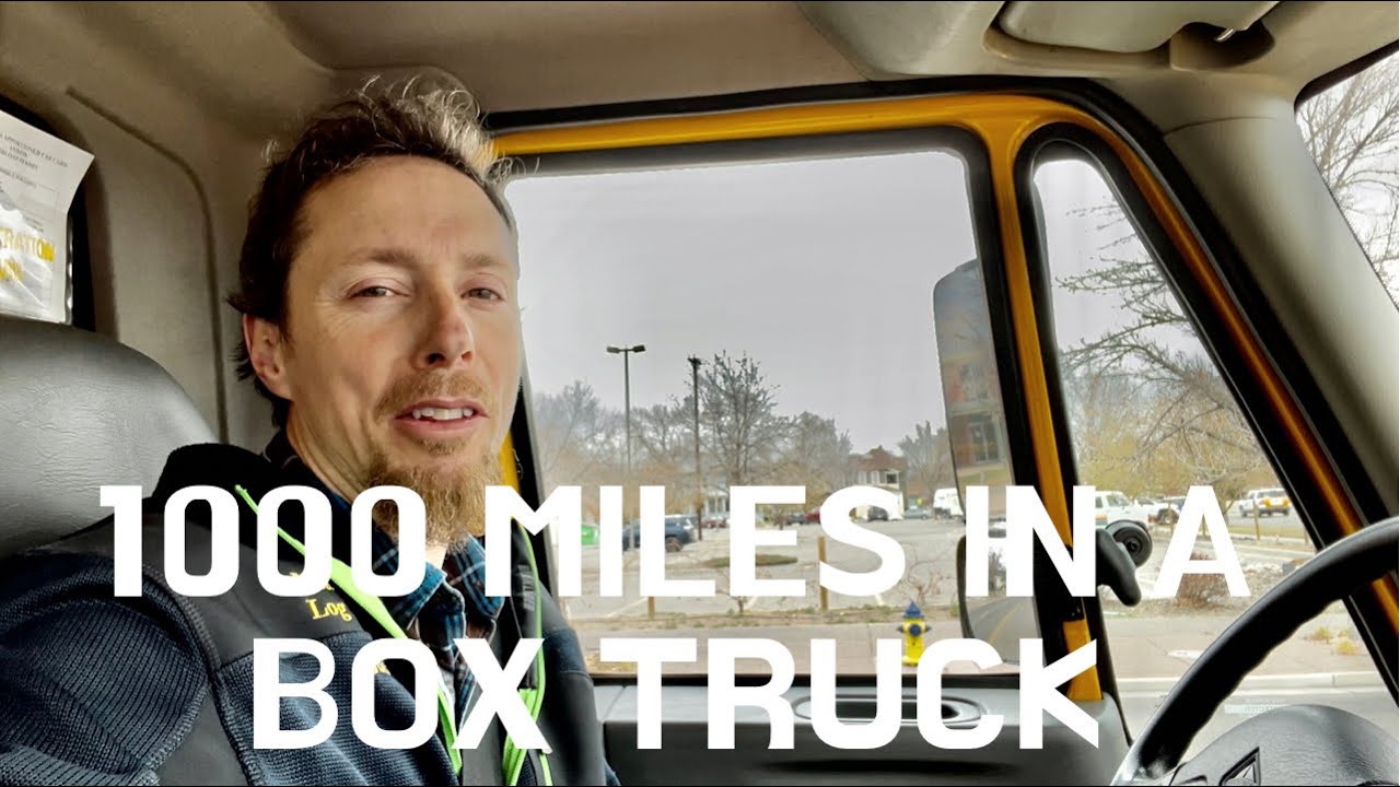 We Drove A 26 foot Penske Box Truck Home from Grand Junction Colorado