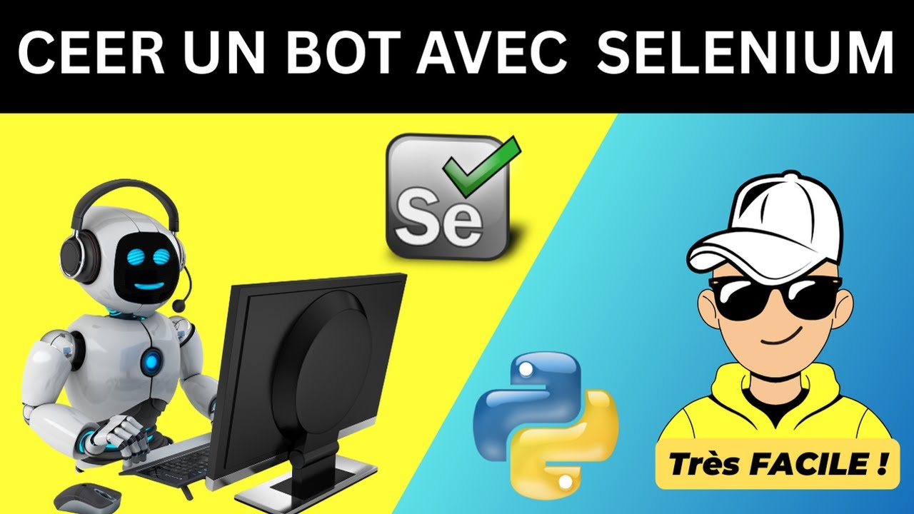 Créer Un Bot Avec Python Selenium - Aspect éthique: Tutoriel BOT purement éducatif-