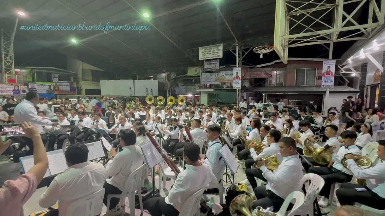 United Musicians Band of Muntinlupa - Sweet Breeze on May | Sto.Niño Fiesta | Serenata 2025