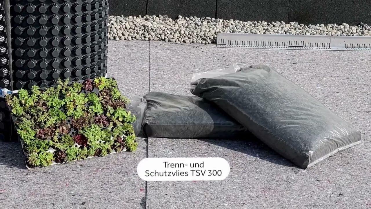 Classic-Extensivgründach - BMI Gründach-System